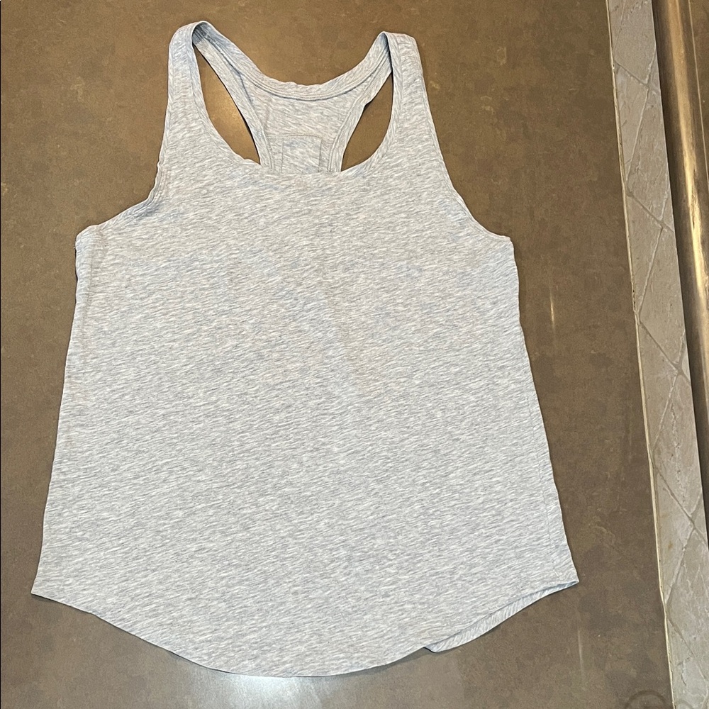 🍋 Lululemon Love Tank *Pleated | Heathered Grey | Size 6 see measurements